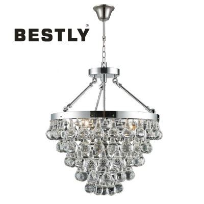 โคมไฟแขวนคริสตัลสไตล์โมเดิร์นพร้อมคริสตัล Rain Drop